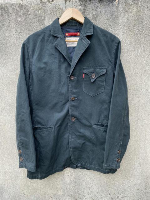 Levi's Levi’s Redloop Denim Super Black Jacket Made Japan