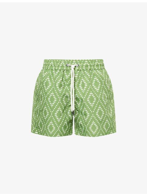 FRESCOBOL CARIOCA Rio Graphic-Print Swim Shorts