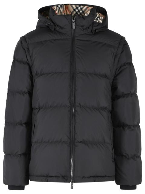 Burberry Burberry 'Bideford' Black Nylon Down Jacket Men