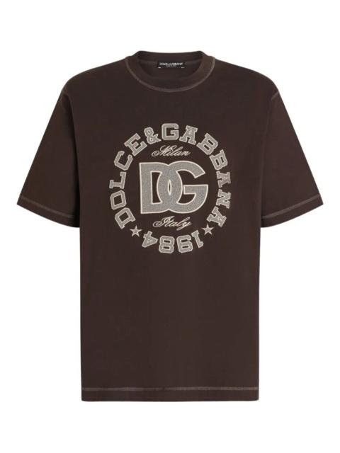 Dolce & Gabbana Short Sleeve Crew-Neck T-Shirt