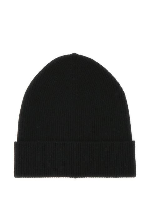 Prada Man Black Cashmere Beanie Hat