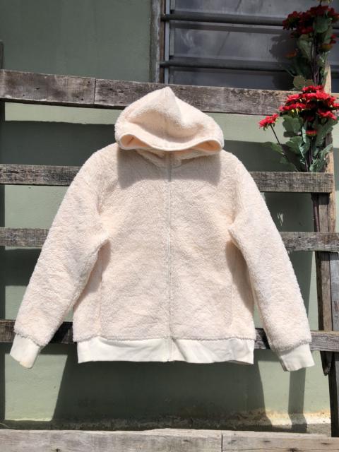Other Designers Uniqlo - Uniqlo Sherpa Hoodie Zipper Up Bulu Kambing