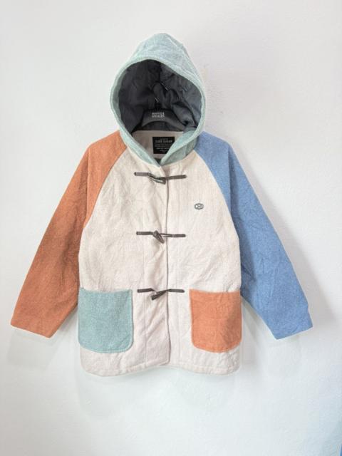 Blue Blue Japan JAPAN BRAND CUBE SUGAR MULTI COLOR JACKET WITH HOODIES