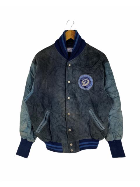Other Designers Varsity - 🔥DHL SHIPPPING🔥VINTAGE LEATHER VARSITY JACKET NAGOYA DOME
