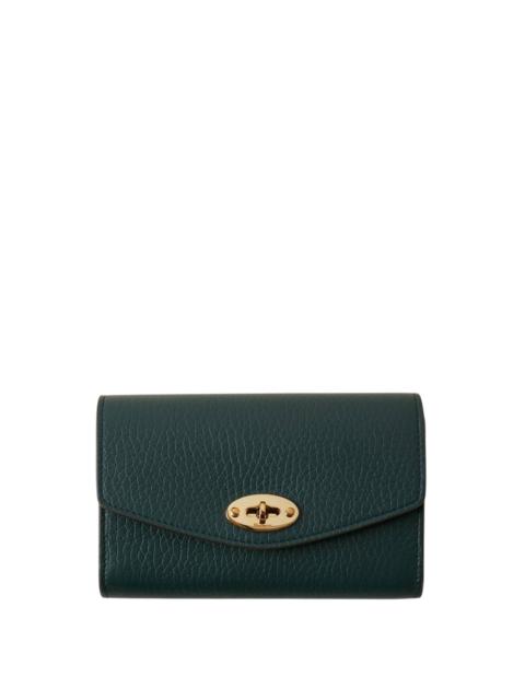 Mulberry Medium Darley Wallet Heavy Grain