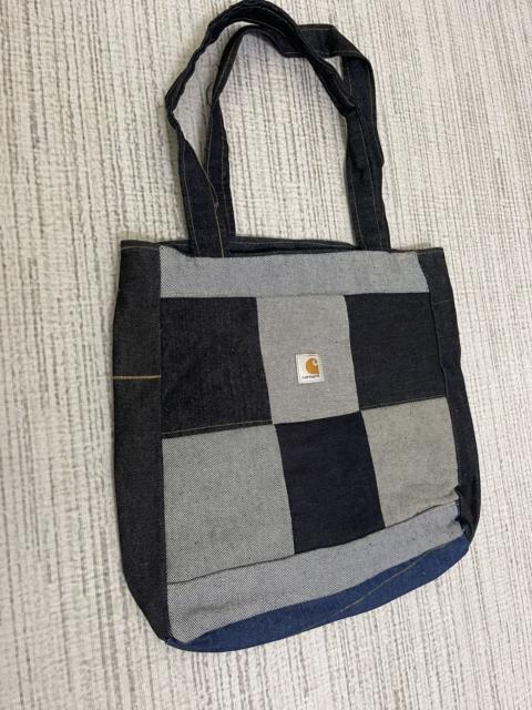 Other Designers Carhartt × Vintage - VINTAGE CARHARTT PATCHWORK Denim Tote Bag