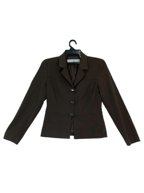 Vintage - Rare Karl Lagerfeld hook up button blazer jacket