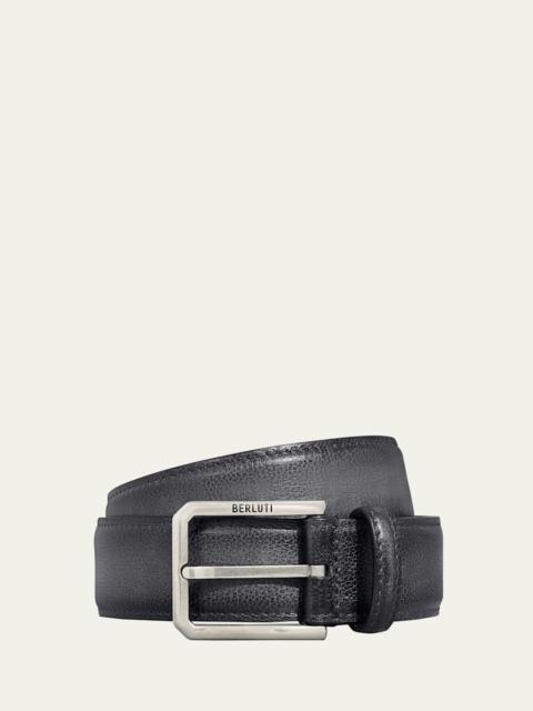 Berluti Men's C0062 Versatile Leather Belt