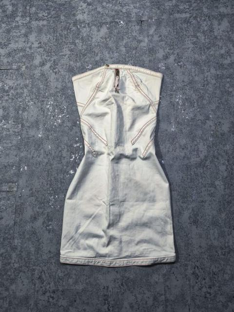 DSQUARED2 dsquared2 avantgarde denim mini dress