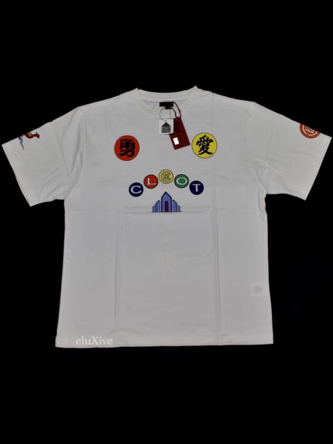 CLOT Clot DSM Fearless Logo Insignia Print T-Shirt DS