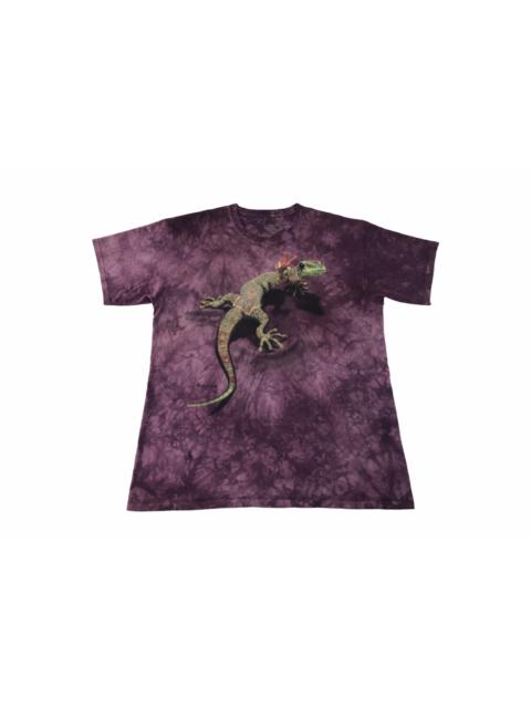 Other Designers Vintage - The Mountain 2009 David Penfound 3D Gecko Purple Tie Dye