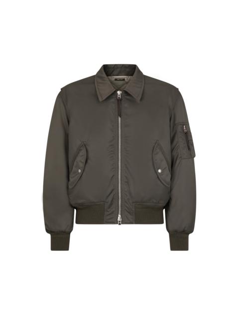 TOM FORD SATIN NYLON FLIGHT BOMBER