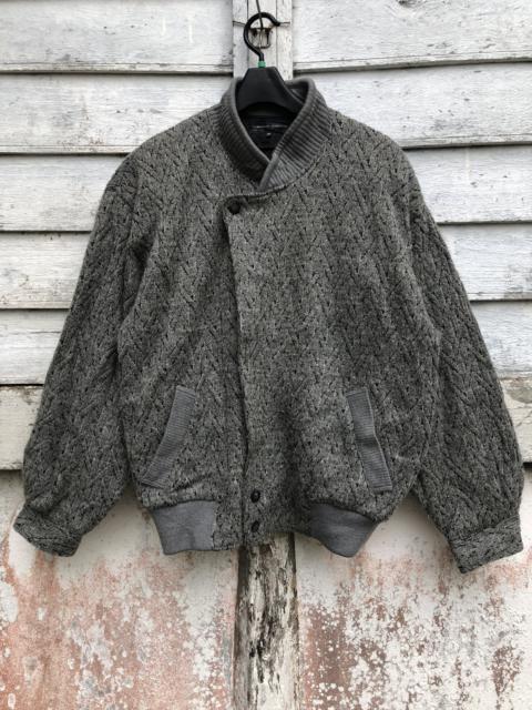 Other Designers Vintage - Vintage Insulated Knit Jacket Paris Tokyo Homme