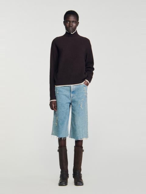 Sandro TURTLENECK SWEATER