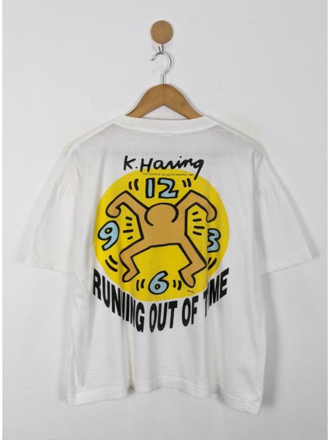 Other Designers Keith Haring - Vintage Keith Haring Running Out Of Time shirt