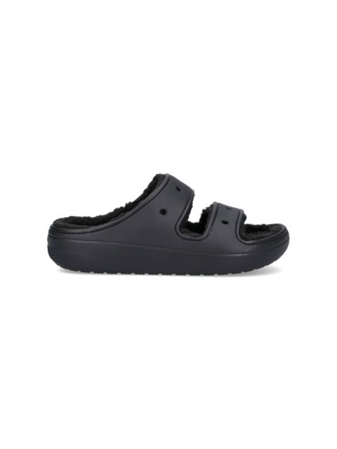 crocs "CLASSIC COZZZY" SANDALS