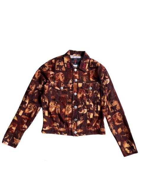 Jean Paul Gaultier AW92 Roman Portrait Trucker Jacket