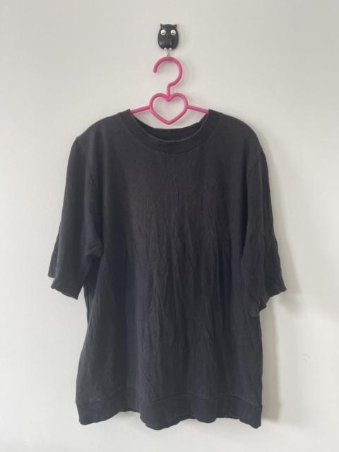 Other Designers Issey Miyake - Rare Vintage ZUCCA DAYZ Black Plain Designer Single Stitches