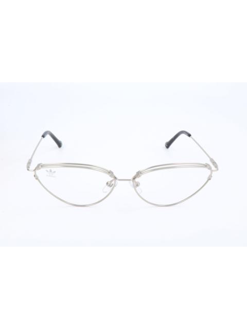 adidas Adidas Ladies Silver Tone Geometric Eyeglass Frames AOM012O