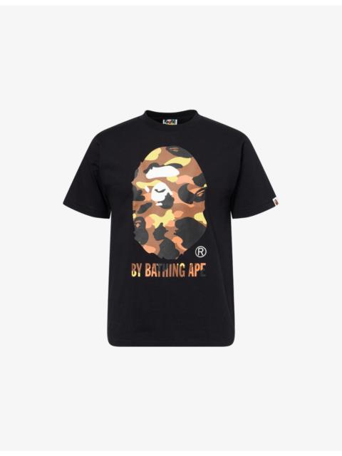 A BATHING APE® 1st Camo Brand-Print Cotton-Jersey T-Shirt