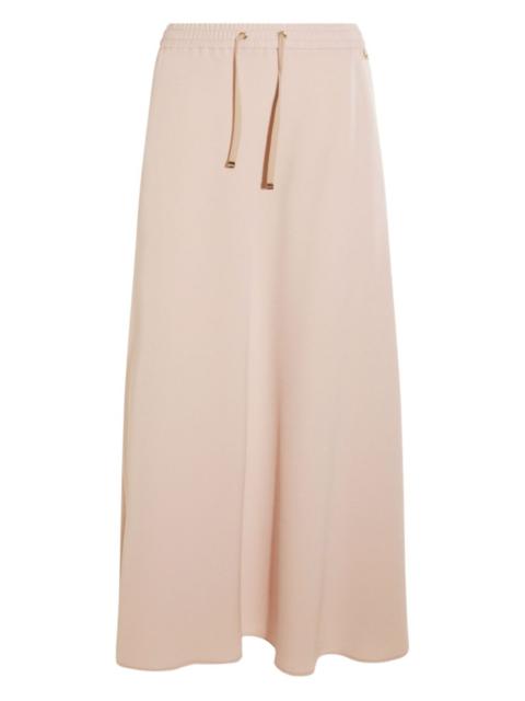 Herno drawstring elastic-waistband skirt