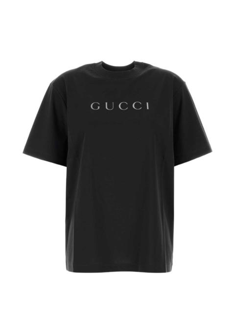 GUCCI Gucci Women Logo Cotton T-Shirt