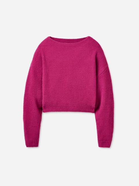 UGG ® Women's Novalie Slouchy Pullover Polyester Tops in Chroma Pink