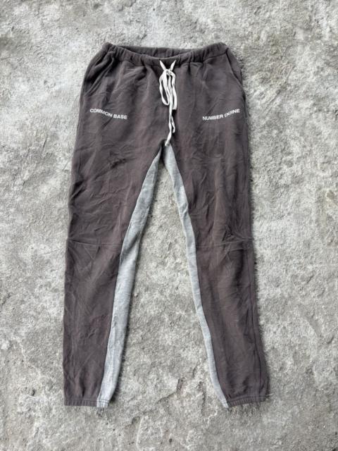 NUMBER (N)INE Number Nine x Common Base Sweatpants