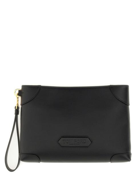 TOM FORD Tom Ford Men Leather Clutch Bag
