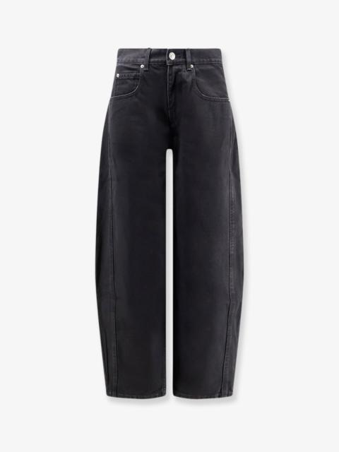 Isabel Marant Étoile Isabel Marant Oriane Black Denim Trousers