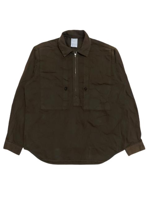 Other Designers Japan Blue - RARE! BLUE WAY JAPAN MILITARY STYLE PULLOVER