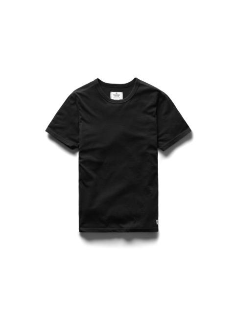Reigning Champ Cotton Jersey T-Shirt Black