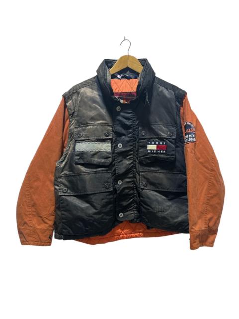 Other Designers Vintage - VTG 90 Tommy Hilfiger Rescue Squad Jacket Foul Weather issue