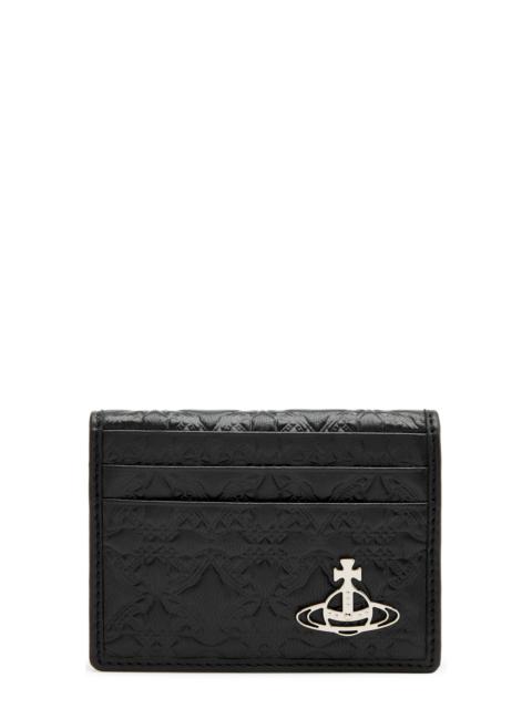 Vivienne Westwood Embossed leather card holder