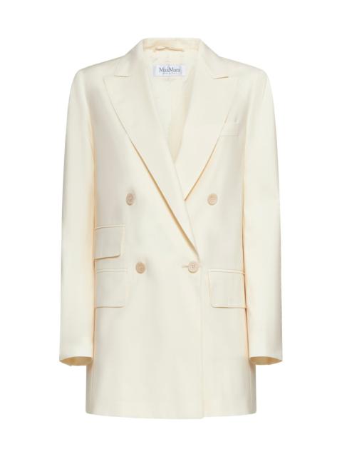 Max Mara Women Elegia Double-Breasted Wool Blazer