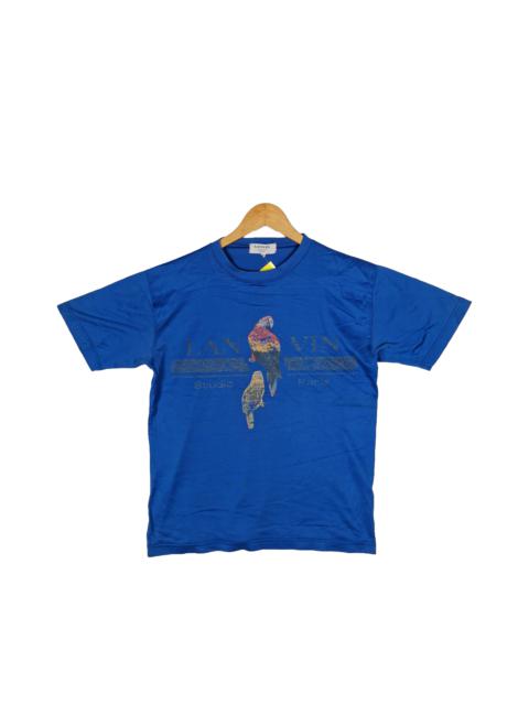 Vintage Lanvin T Shirt Parrot Vintage Lanvin Tee