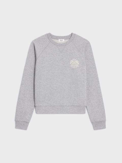 CELINE blason sweatshirt IN cashmere cotton