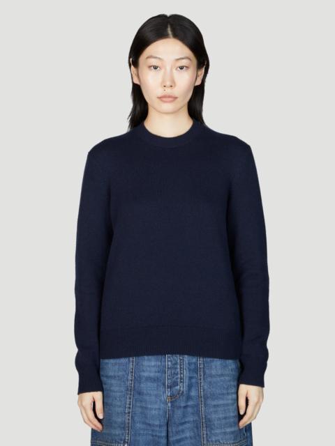 Bottega Veneta Bottega Veneta Women Leather Elbows Cashmere Sweater