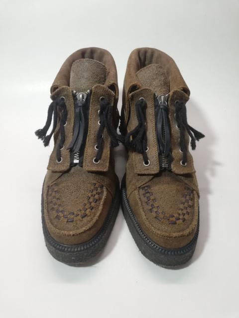 Other Designers foot the coacher - Front Zip Creeper Boots