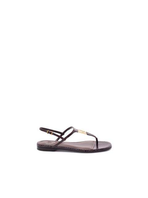 FENDI `Ayers` Thong Sandals