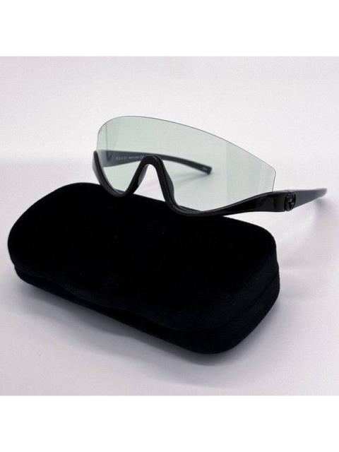 GUCCI NEW GUCCI GG1650S 005 SHIELD BLACK GREEN UNISEX SUNGLASSES G