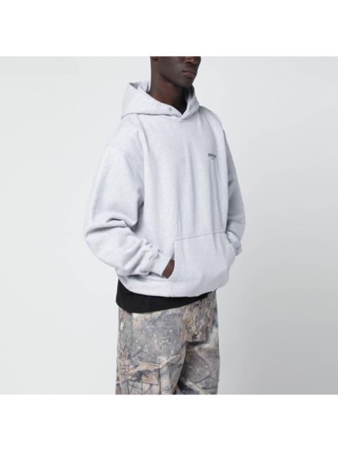 REPRESENT Represent Grey Oversized Hoodie Men