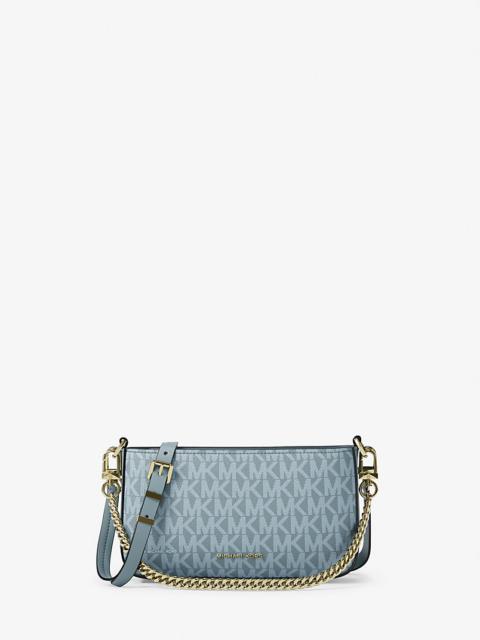 MICHAEL KORS Bryant Small Signature Logo Convertible Pochette
