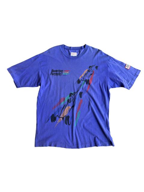 Other Designers Vintage 90s Benetton F1 Tee Large