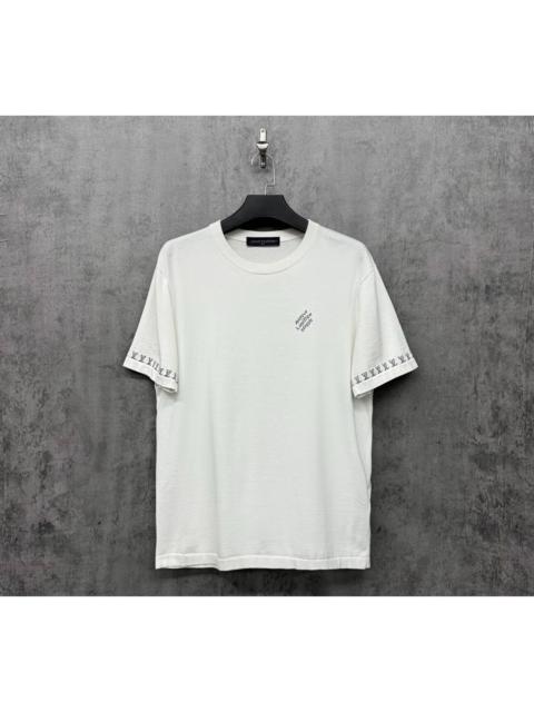 Louis Vuitton Louis Vuitton Lv jacquard logo knit short-sleeved shirt