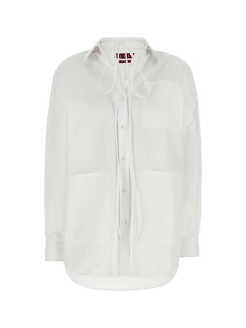 GUCCI White Poplin Shirt