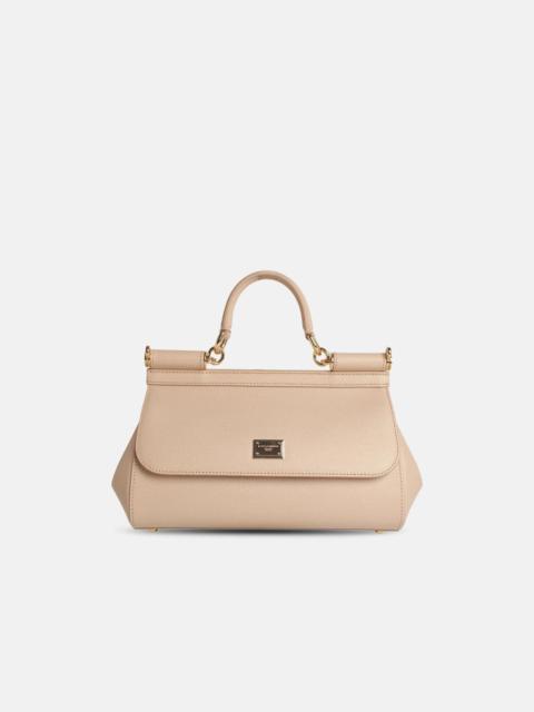 SMALL 'SICILY' PINK LEATHER BAG