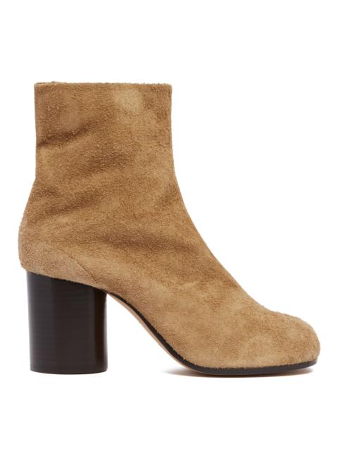 Maison Margiela Beige Suede Tabi Ankle Boots