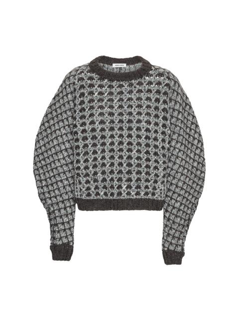 HENRIK VIBSKOV KIMCHI SWEATER - BROWN PARTY