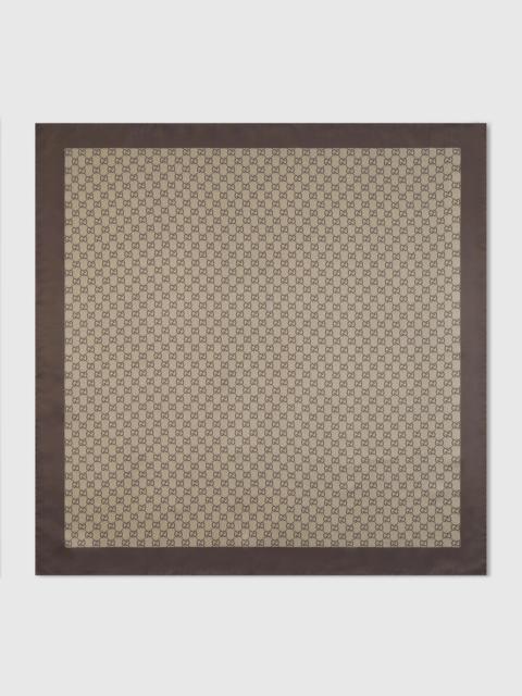 GUCCI Gucci Silk Gg Scarf